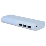 Super Light House High Speed Fast Charge With Ultra look Design 13000 mAh Power Bank (white)