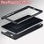 MOBIMON 360 Degree Full Body Protection Front Back Case Cover (iPaky Style) with Tempered Glass for Redmi 4 (Black)