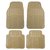 Beige Rubber Floor and Foot Mats for Hyundai Grand i10