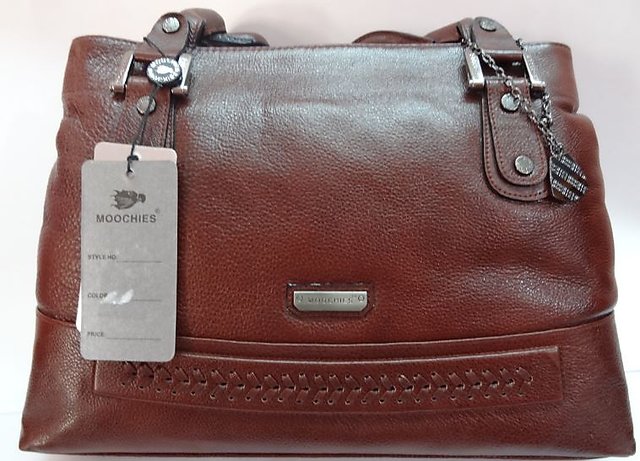 moochies leather ladies bag