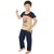 Ginessa Boys Half Sleev multi colour Cotton top and bottom  Printed Night Wear set  OR Sports Wear set