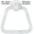 SSS - Acrylic Towel Ring (Type Triangle, Material Acrylic Unbreakable)