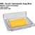 SSS - Acrylic Unbreakable Square Soap Dish(Set of 2) (Material-Acrylic Unbreakable, Type-Square)