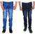 Super Dude Men'S Multicolor Regular Fit Jeans (Combo Of 2)