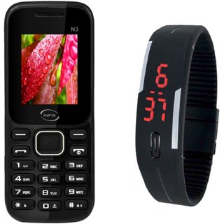 Infix Combo Of N3 Dual Sim Multimedia Mobile And Elios
