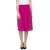 Tara Lifestyle Pleated high waist skirts with lining Regular Fit A-Line Skirts For Women's Pink 4001
