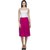 Tara Lifestyle Pleated high waist skirts with lining Regular Fit A-Line Skirts For Women's Pink 4001