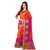 Snh Export Orange Silk Self Design Saree With Blouse