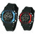 Crude Smart Combo Of Digital Watch-rg599 With Pu Strap for girls and Boy's (Kid's)
