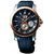 Seiko Round Dial Blue Leather Strap Analog Watch for Men - SNP126P1