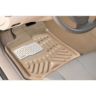 Buy 3d Car Mats Beige Color For Hyundai I10 Online 1299 From