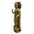 Pure Brass Metal Buddha Standing In Fine Finishing And Decorative Art By Bharat Haat BH04195