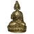 Brass Metal Buddha Sitting Medium Handicraft India Art By Bharat Haat BH02764