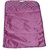 Kuber Industries™ Hanging Saree Cover In Quilted Satin- 6 Pcs Set (Purple)