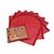 Kuber Industries™ Single Saree Cover 12 Pcs Set Red