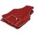 Kuber Industries™ Blouse Cover in Rexine Quilted Soft Fabric Material (Maroon)