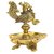 Brass Metal Religious Peacock Oil Lamp Diya (Deep) Small In Size By Bharat Haat BH00603