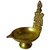 Yellow Brass Metal Carving Diya (Deep) Brahma In Fine Finish By Bharat Haat BH00470