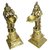 Brass Metal Oil Lamp Diya Lady With Standing Statue Pair Fine Finishing Work By Bharat Haat BH00702