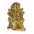 Brass Metal Gayatri Maa Plate Medium Statue By Bharat Haat BH01464