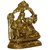 Brass Metal Radha Krishna Sitting Medium Statue By Bharat Haat BH01531