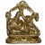 Brass Metal Radha Krishna Sitting Medium Statue By Bharat Haat BH01531