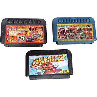 Buy PTCMART 8 bit video games cassette Gaming Accessory Kit Online
