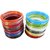 COLORFUL GLASS BANGLE-Size 2.4 (SET OF 24 STACK)