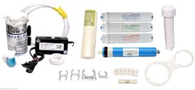 Xisom RO Full Service KIT With 75 GPD MEMBRANE+PUMP+SMPS For All domestic RO System