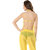 Yellow See Through Three Piece Pajama Set
