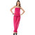 Pink  See Through Three Piece Pajama Set
