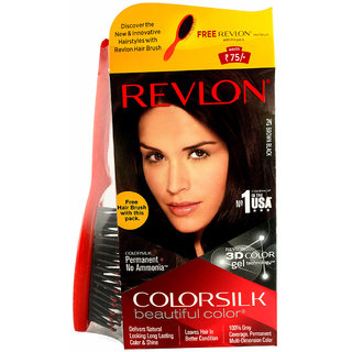 Revlon Colorsilk Hair Color Brown Black 2n