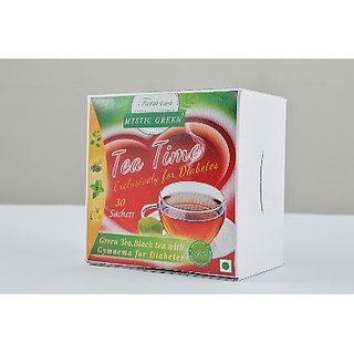 TEA TIME - INSTANT GREEN TEA WITH GYMNEMA FOR DIABETICS 2 X 30 Sachets
