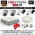 Hikvision 2+2 CCTV Dome Cameras With 4 Channel DVR Standalone Kit