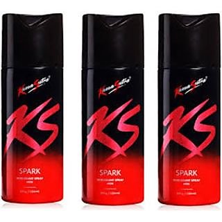 ks Kamasutra Deodorant For Men (150ml each) Set of 3