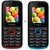 IKall K11 RedBlue Dual Sim Multimedia Mobile Combo Buy 1 Get 1 (No Earphones)