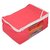 Kuber Industries™ Non woven Saree cover Bag Set of 9 Pcs /Wardrobe Organiser/Regular Clothes Bag Pink-19179