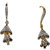 Jewels Kafe American Diamond(AD) Partywear Jhumki Earrings