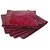 Kuber Industries™ Resin Saree Cover (Set Of 24) - Maroon