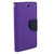New Mercury Goospery Fancy Diary Wallet Flip Case Back Cover for Vivo X7 (Purple)