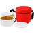 Little Swan Orange Wide Mouth Thermoware Lunch Box with 2 Foodgrade Microwaveable Containers