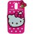 Cantra Hello Kitty 3D Designer Back Cover For Motorola Moto G (4th Gen), Moto G4 Plus - Pink