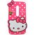 Cantra Hello Kitty 3D Designer Back Cover For Motorola Moto X Play - Pink
