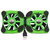 Mini Folding Chill Pad Laptop Notebook Cooling Fan Stand with 2 Fans