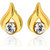 Mahi Gold Plated Gold Alloy Studs For Womens