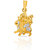 Mahi Gold Plated Ambe Mata Pendant (PS1101409G)