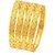 Jewels Kafe Gold Plated Bangles Set of 4