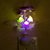 Bemoree Mushroom Auto Sensor LED Color Changing Night Lamp Wall Lamp Light -Purple