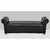 Myers Leatherite Chaise Lounge In Black Color