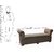 Ormond Fabric Chaise Lounge In Brown Color